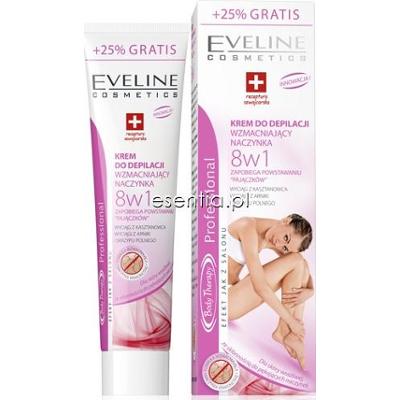 Eveline Body Therapy Krem do depilacji wzmacniający naczynka 8 w 1 125 ml