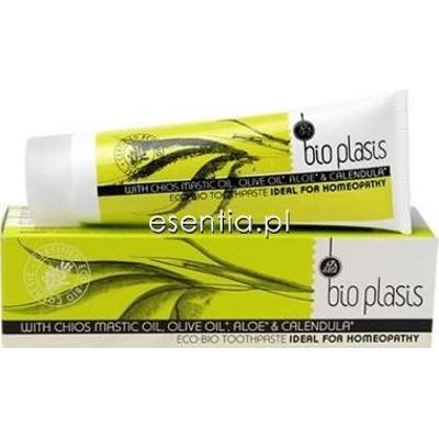 BioPlasis  Organiczna pasta mastyksowa do zębów z bio-aloesem i bio-nagietkiem 100 g