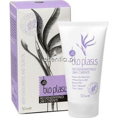 BioPlasis  Organiczny 24-godzinny krem regenerujący o działaniu nawilżającym, odżywczym i ujędrniającym 50 ml