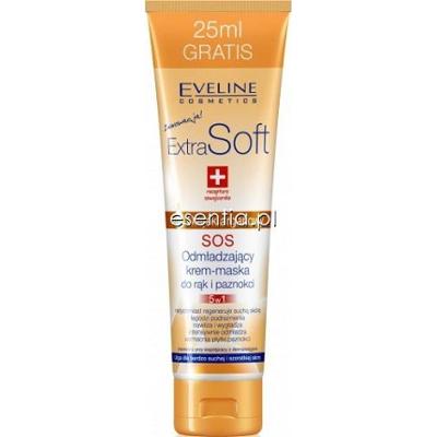 Eveline  Extra Soft Odmładzający krem-maska do rąk paznokci 5w1 