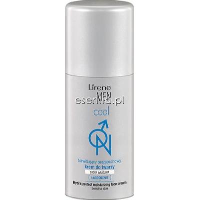 Lirene  Men Nawilżający bezzapachowy krem do twarzy Cool ON 50 ml