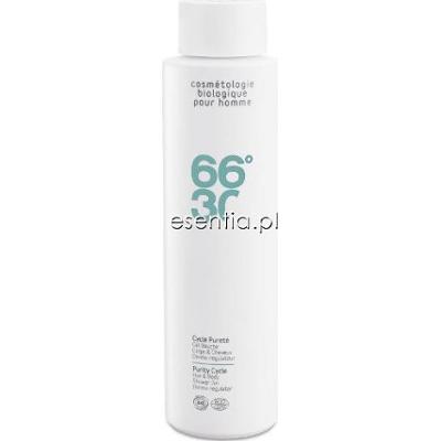 66°30  Dermoprotekcyjny żel do mycia ciała i włosów dla mężczyzn Purity Cycle 100 ml lub 250 ml