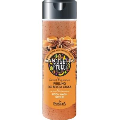 Farmona  Tutti Frutti Kremowy peeling myjący karmel i cynamon 120 ml