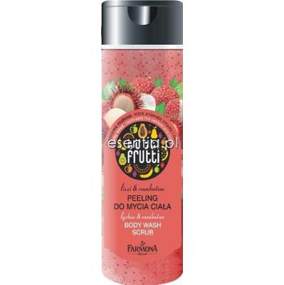 Farmona  Tutti Frutti Kremowy peeling myjący liczi i rambutan 250 ml