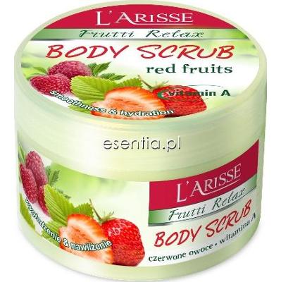 L'Arisse  Frutti Relax Body scrub do ciała - czerwone owoce i witamina A 250 g