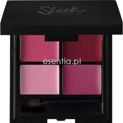 Sleek Makeup  Paleta do makijażu ust Lip 4 Palette in Showgirl 5,4 g