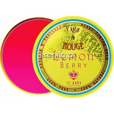 Figs & Rouge  Organiczny balsam do ust Lemon Berry 17 ml