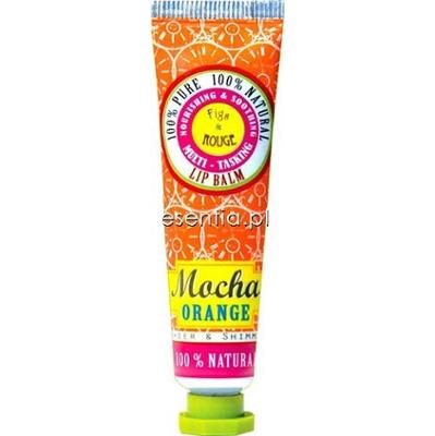 Figs & Rouge  Odżywczy balsam błyszczyk do ust Mocha Orange 12,5 ml