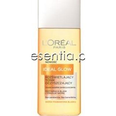 L'Oreal Paris  Ideal Glow Rozświetlający tonik oczyszczający 