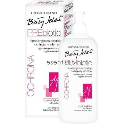 Biały Jeleń  Hipoalergiczna emulsja do higieny intymnej PREbiotic 300 ml