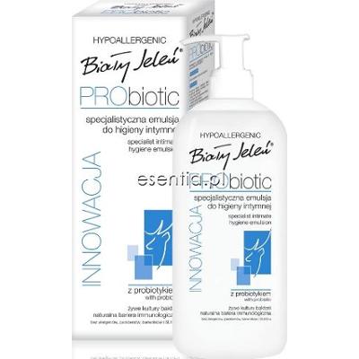 Biały Jeleń  Specjalistyczna emulsja do higieny intymnej PRObiotic 300 ml