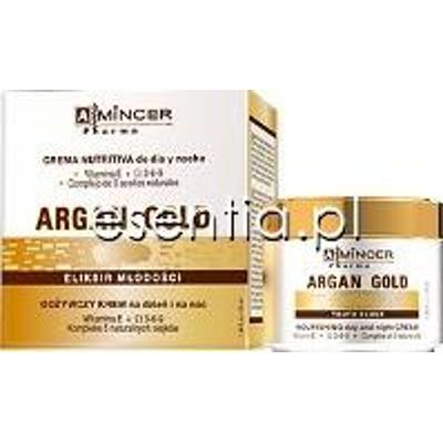 Mincer Pharma  Argan Gold Głęboko odżywczy krem na dzień i na noc 50 ml