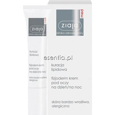 Ziaja Med  kuracja lipidowa - Fizjoderm krem pod oczy na dzień/na noc 15 ml