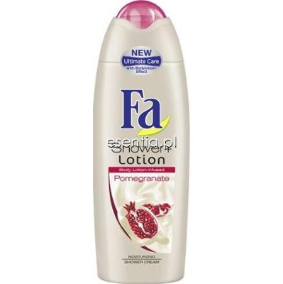 FA  Żel pod prysznic z balsamem do ciała Shower+Lotion Granat 250 ml lub 400 ml