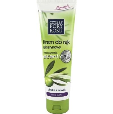 Cztery Pory Roku  Krem do rąk glicerynowy z oliwą z oliwek 130 ml
