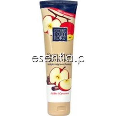 Cztery Pory Roku  Krem do rąk glicerynowy o zapachu jabłka i cynamonu 130 ml