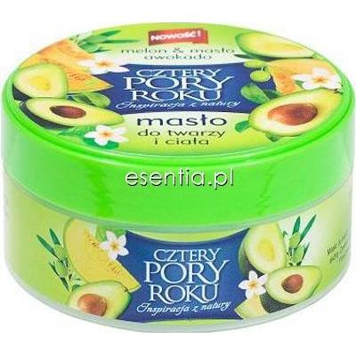Cztery Pory Roku  Masło do twarzy i ciała Melon i masło awokado 150 ml