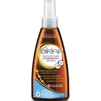 Bielenda  Bikini Dwufazowy super przyspieszacz opalania SPF 6 150 ml