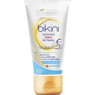 Bielenda  Bikini Ochronny krem do twarzy SPF 30 cera mieszana i tłusta 50 ml