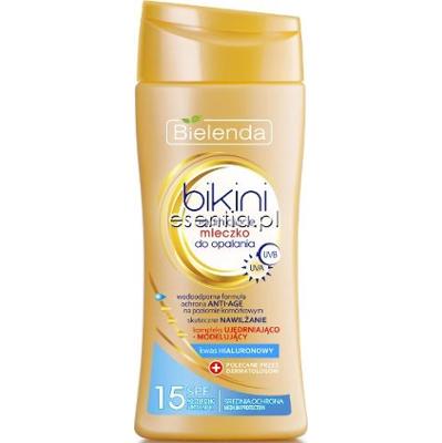 Bielenda  Bikini Ujędrniające mleczko do opalania SPF 15 200 ml
