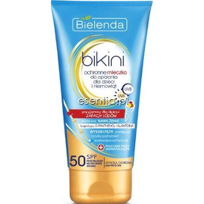 Bielenda  Bikini Ochronne mleczko do opalania dla dzieci i niemowląt SPF 50 150 ml