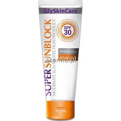 GlySkinCare  Super Sunblock SPF30 Krem ochronny do twarzy i ciała 125 ml
