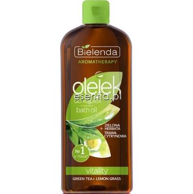 Bielenda  Aromatherapy Olejek do kąpieli i pod prysznic Zielona Herbata i Trawa Cytrynowa 300 ml