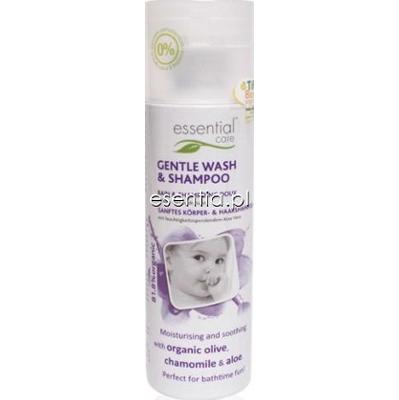 Essential Care  Delikatny płyn do mycia ciała i włosów dla niemowląt 75 ml lub 200 ml