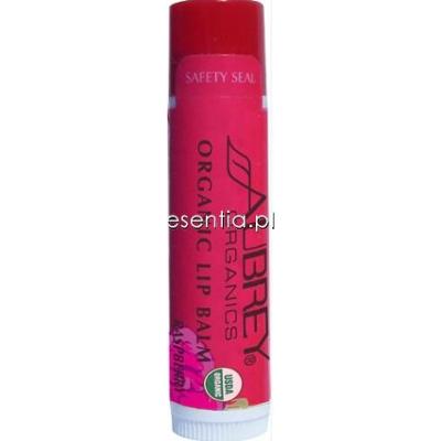 Aubrey Organics  Balsam do ust w sztyfcie Malina 4,25 g