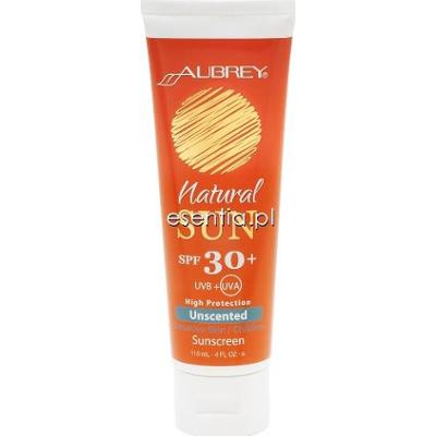Aubrey Organics  Natural Sun Mleczko do opalania dla skóry wrażliwej SPF 30 118 ml