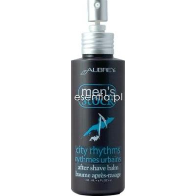 Aubrey Organics  Men's Stock City Rhythms Łagodzący balsam po goleniu 118 ml