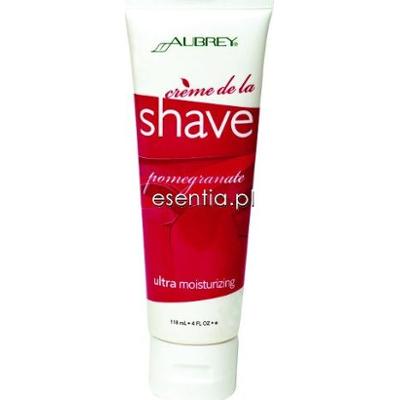Aubrey Organics  Krem do golenia dla kobiet z wyciągiem z owoców granatu 118 ml