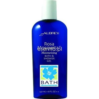 Aubrey Organics  Luksusowy płyn do kąpieli z olejkiem z owoców dzikiej róży rosa mosqueta 237 ml