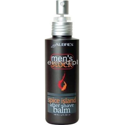 Aubrey Organics  Men's Stock Spice Island Łagodzący balsam po goleniu 118 ml