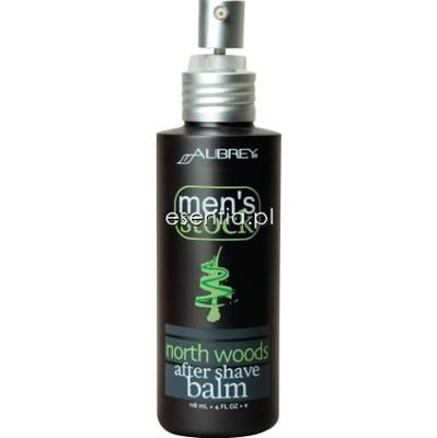 Aubrey Organics  Men's Stock North Woods Łagodzący balsam po goleniu 118 ml