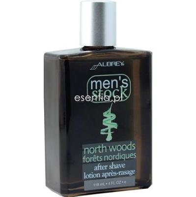 Aubrey Organics  Men's Stock North Woods Woda po goleniu 118 ml