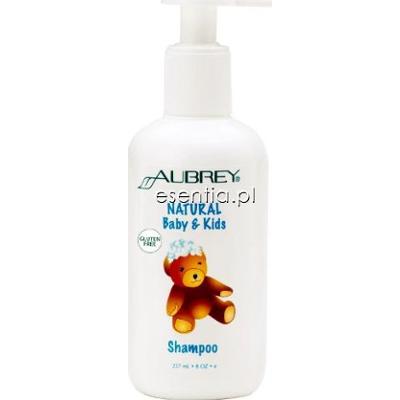 Aubrey Organics  Natural Baby & Kids - Szampon do włosów dla niemowląt i dzieci 237 ml