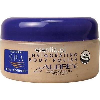 Aubrey Organics  Natural Spa Sea Wonders Energetyzujący scrub do ciała z solą morską 227 ml
