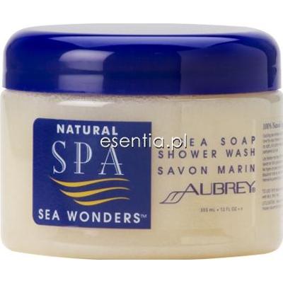 Aubrey Organics  Natural Spa Sea Wonders Bogate kremowe mydło do mycia ciała 355 ml