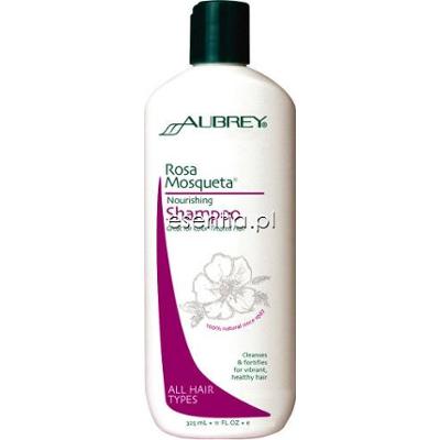 Aubrey Organics  Odżywczy szampon z olejkiem z dzikiej róży rosa mosqueta 325 ml