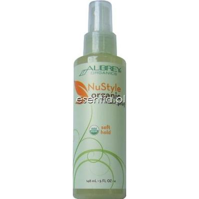 Aubrey Organics  Nu Style Organiczny spray do włosów - delikatne utrwalenie 148 ml