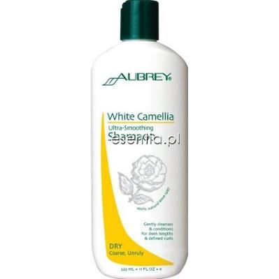 Aubrey Organics  Wygładzający szampon do suchych i zniszczonych włosów z olejem kameliowym 325 ml