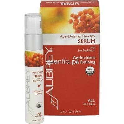 Aubrey Organics  Terapia Przeciwzmarszczkowa Serum z antyoksydantami 10 ml