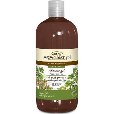 Green Pharmacy  Żel pod prysznic Olej arganowy i Figi 500 ml