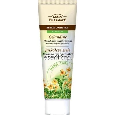 Green Pharmacy  Krem do rąk i paznokci Jaskółcze ziele 100 ml
