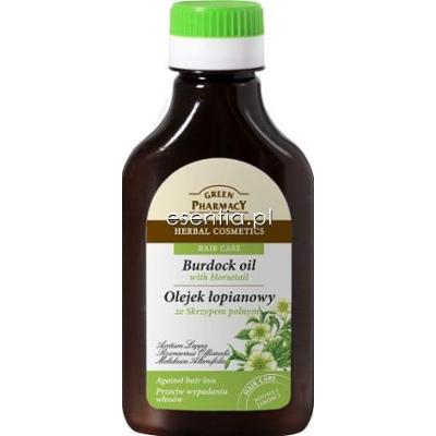 Green Pharmacy  Olejek łopianowy ze skrzypem polnym 100 ml