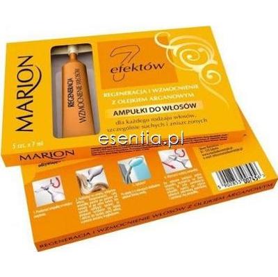 Marion  7 efektów Ampułki do włosów z olejkiem arganowym 5 x 7 ml