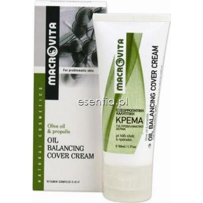 Macrovita  Krem kryjący miejscowo niedoskonałości skóry z bio-oliwą z oliwek i propolisem 50 ml