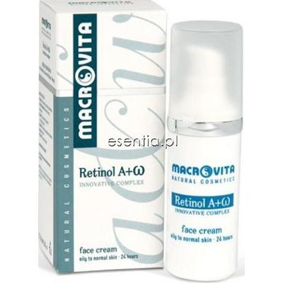 Macrovita  Retinol A+ω Przeciwzmarszczkowy krem do cery normalnej i tłustej 30 ml