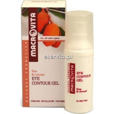 Macrovita  Ryż, Cupuacu, Koenzym Q10 Rewitalizujący żel pod oczy 30 ml